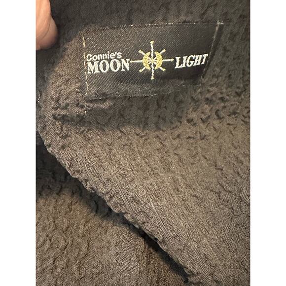 Connie’s Moon Light dark green long sleeves open front cardigan XL - Picture 3 of 10